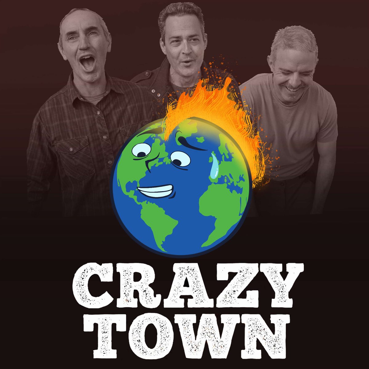 Series cover for the podcast Crazy Town