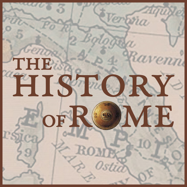 Series cover for the history of rome podcast