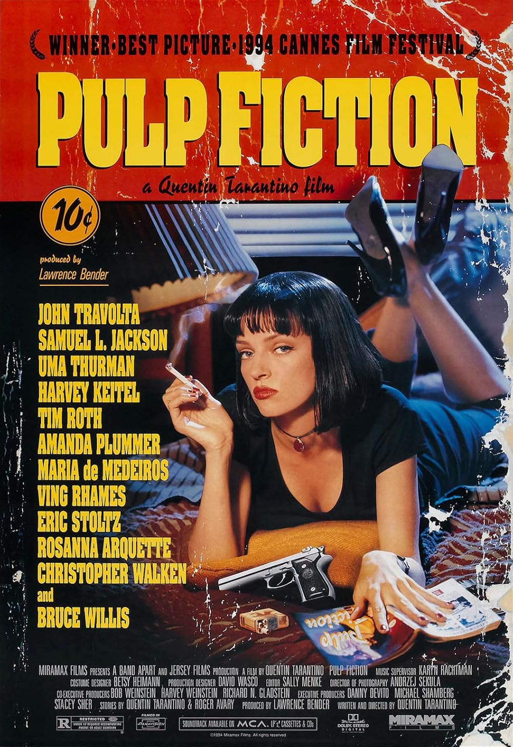 Movie cover for the movie Pulp Fiction